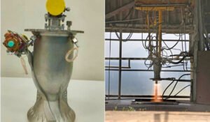 ISRO tests a 3D-printing rocket engine with success.