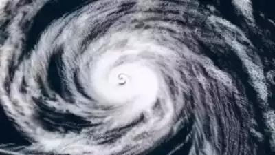the term cyclone is defined as. A system of winds that are rotating inwards to an area of low barometric pressure