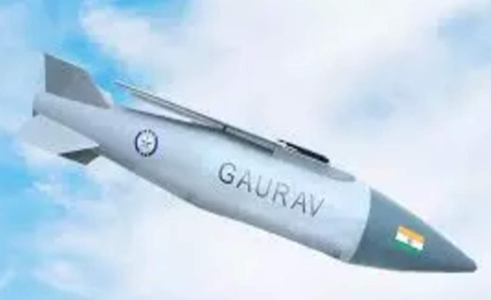 India marked a significant milestone in its journey toward self-reliance in defense technology with the successful flight test of the long-range glide bomb, ‘Gaurav.’