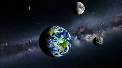 A mini-moon is a small asteroid temporarily captured by Earth’s gravitational field. Unlike Earth’s permanent Moon, these mini-moons stay in orbit for a short period—usually a few months—before escaping back into space.