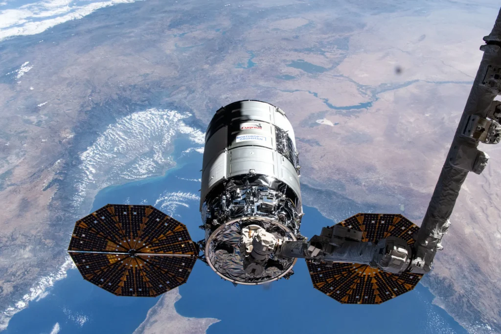 The departure of Northrop Grumman’s Cygnus spacecraft from the International Space Station marks the end of another successful resupply mission, highlighting the importance of collaboration between NASA and private aerospace companies.