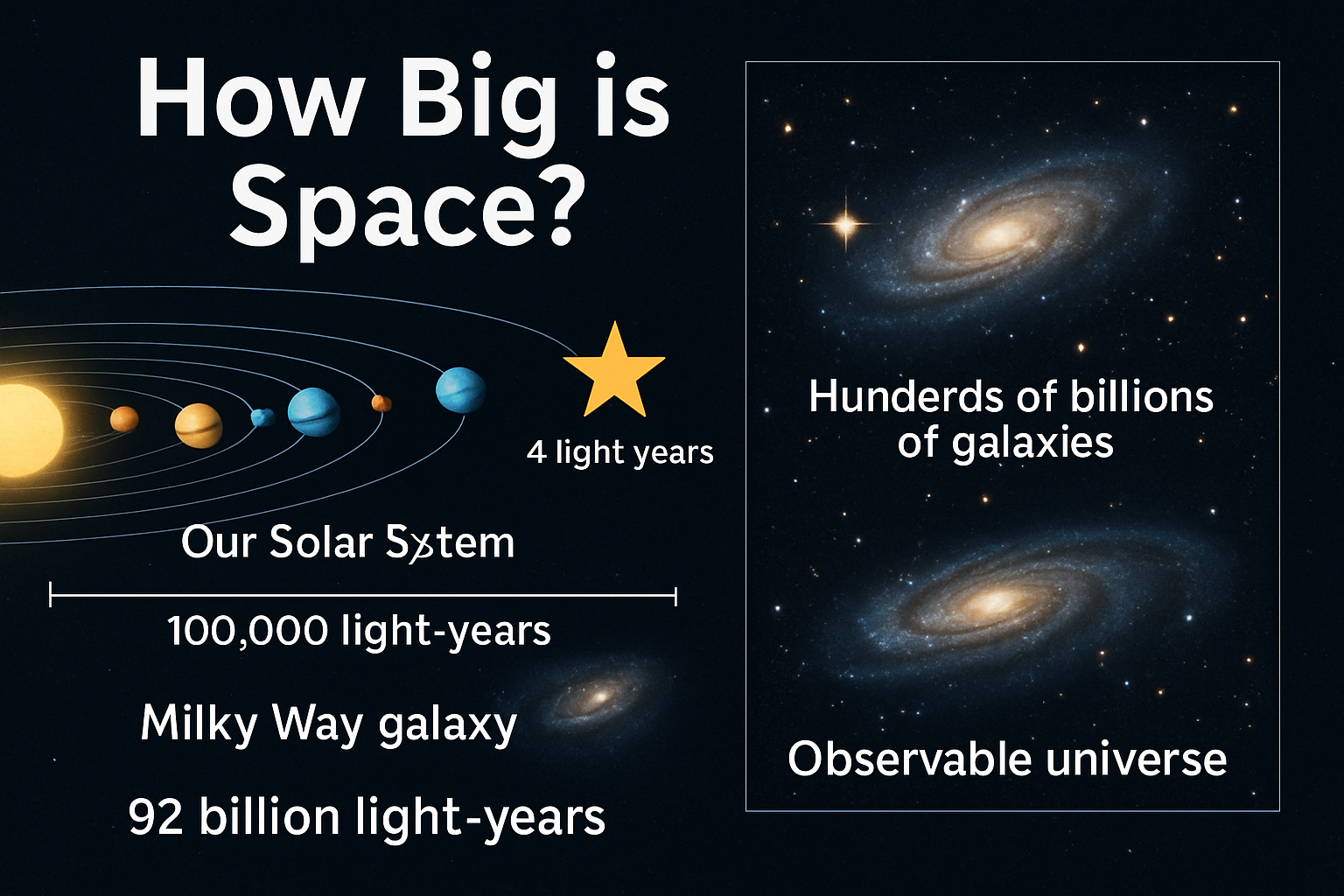 To begin answering how big is space, let's start close to home: our own solar system. Earth, orbiting at a comfortable 93 million miles from the Sun, feels like our backyard. But even getting to the outermost planet, Pluto, is a massive undertaking.