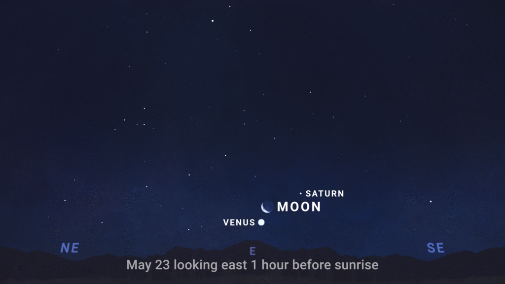 May 2025 Skywatching Tips from NASA